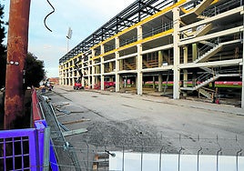 Esquina donde se ubicará el transformador.