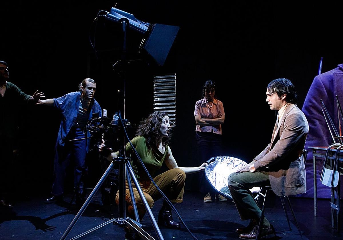 Un momento de la representación de 'Vulcano'.