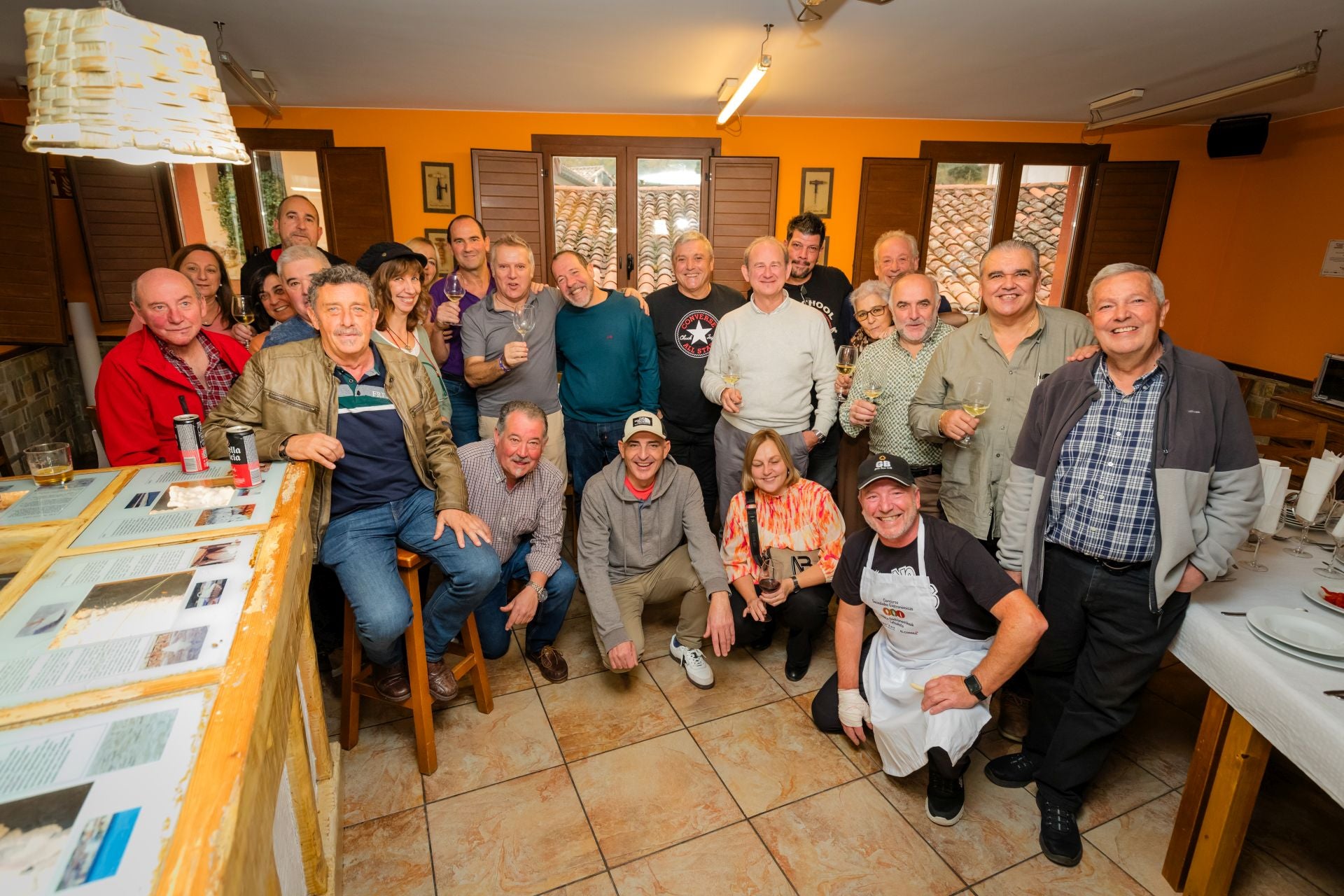 Así ha sido la cena en Gatzalde