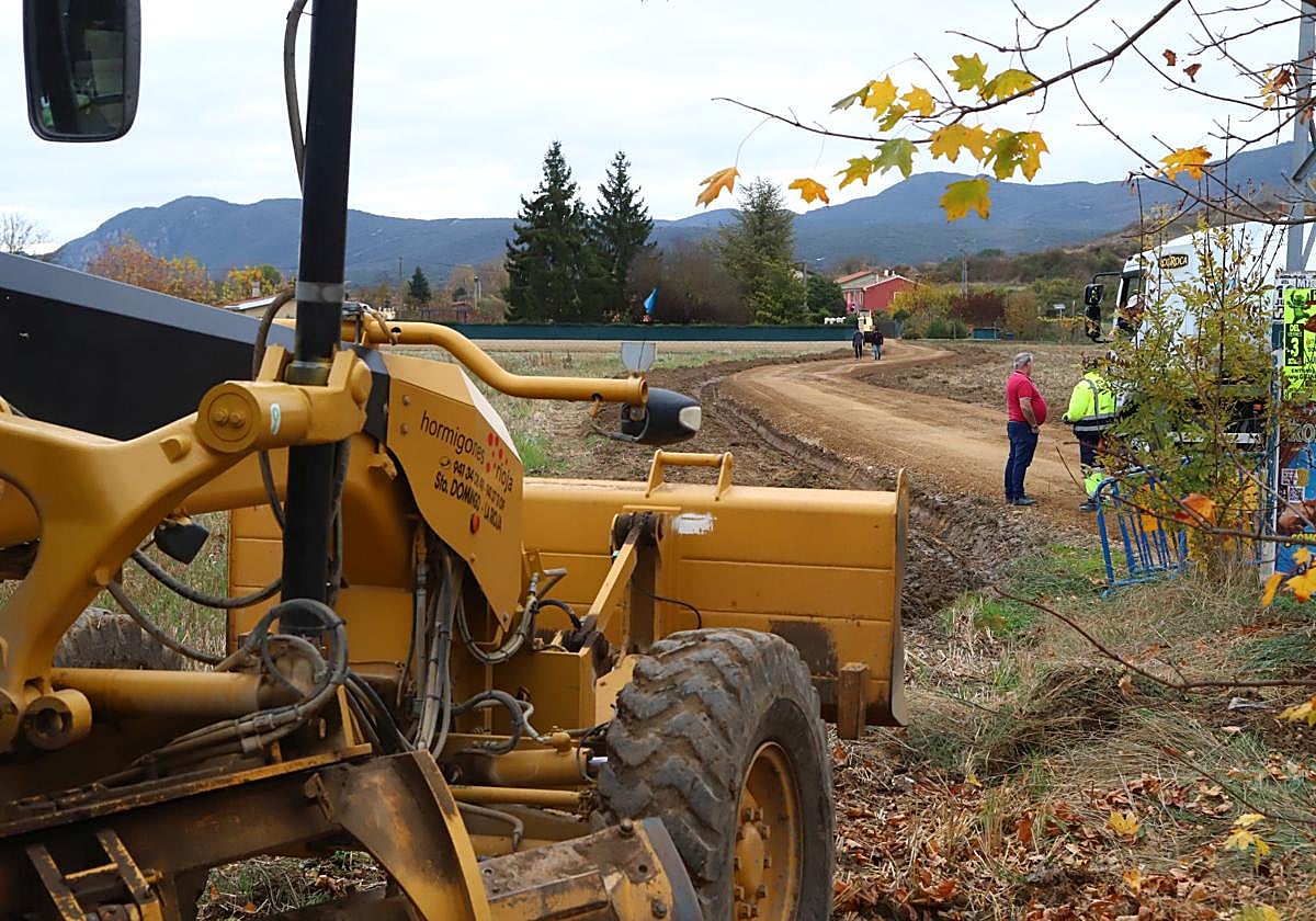 Los trabajos se realizaban durante la jornada de este martes.