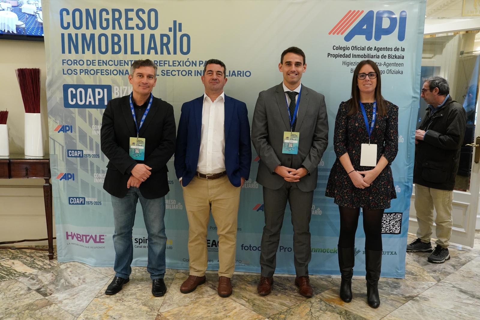 Gorka Rua, José María Herranz, Pablo Barral y Virginia Rufas.