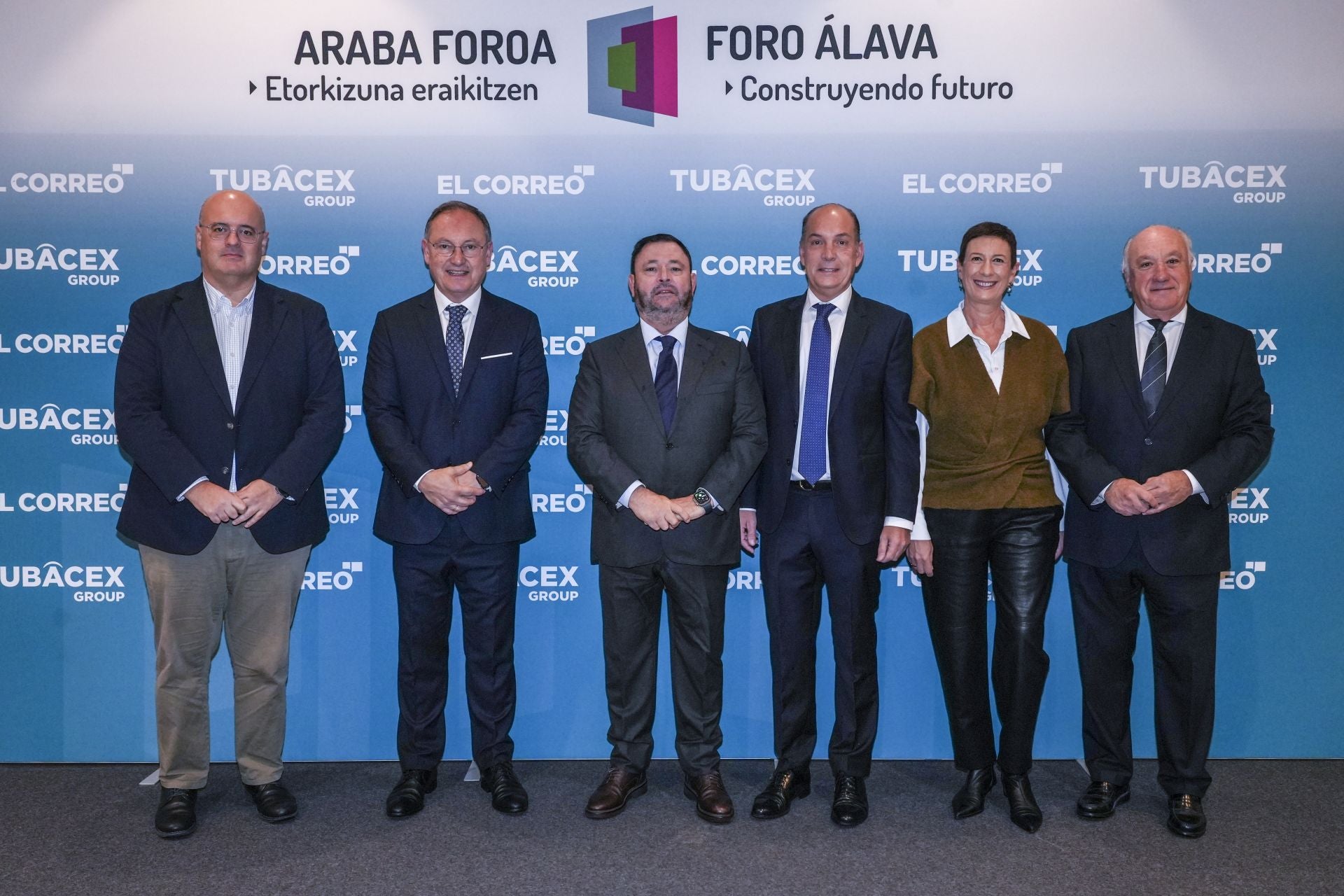 Asier Martínez de Lahidalga, Iñaki Ruiz de Galarreta, Juan Antonio Sánchez Corchero, Miguel Garnica, Maite Maqueda y Josu Sánchez.