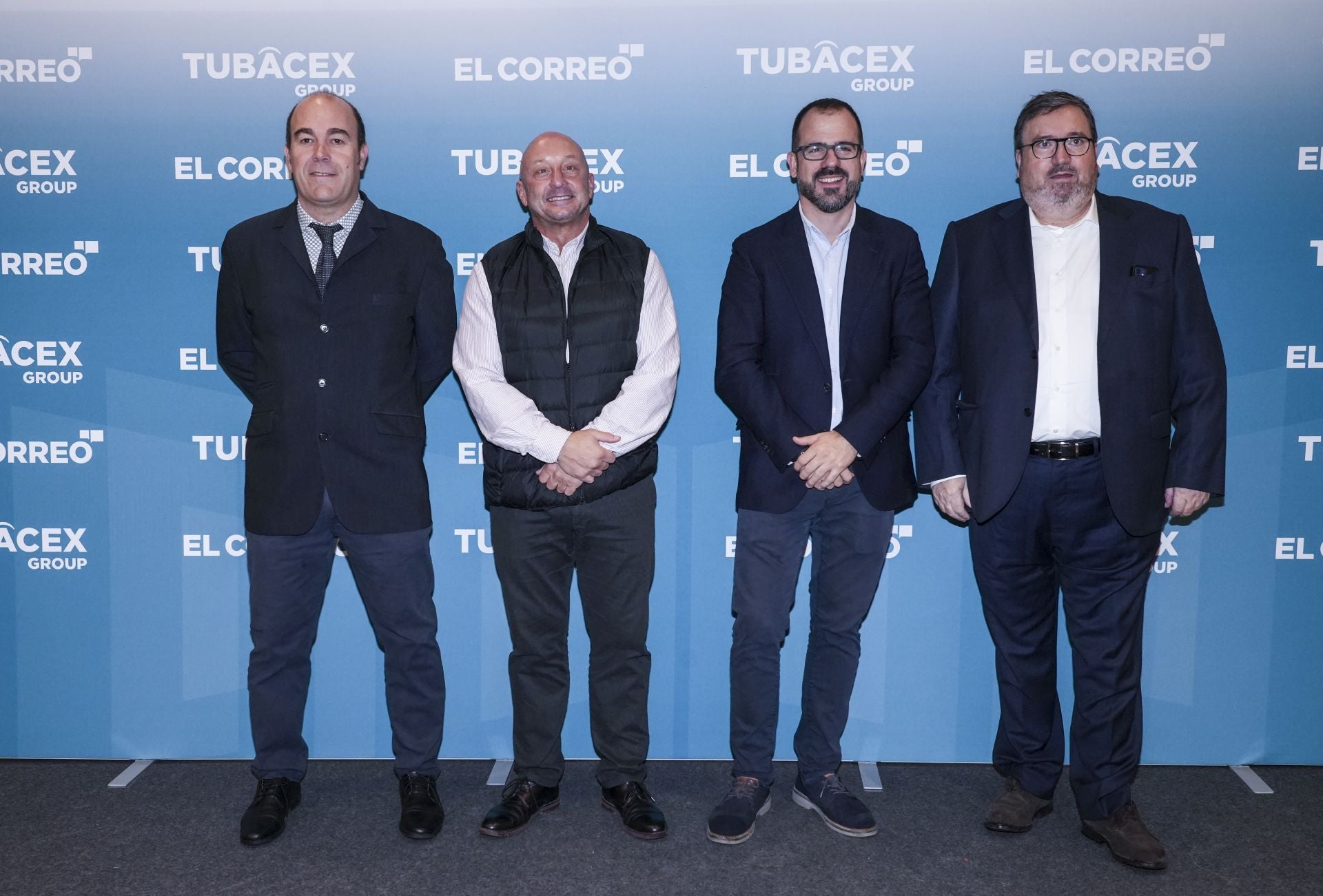 Hugo Guréndez, Iván Saldaña, Pedro Aznar y Javier Saenz.