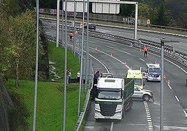 Accidente en el corredor del Cadagua.