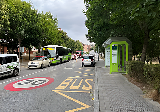 Vista general de la calle Urgitxieta.