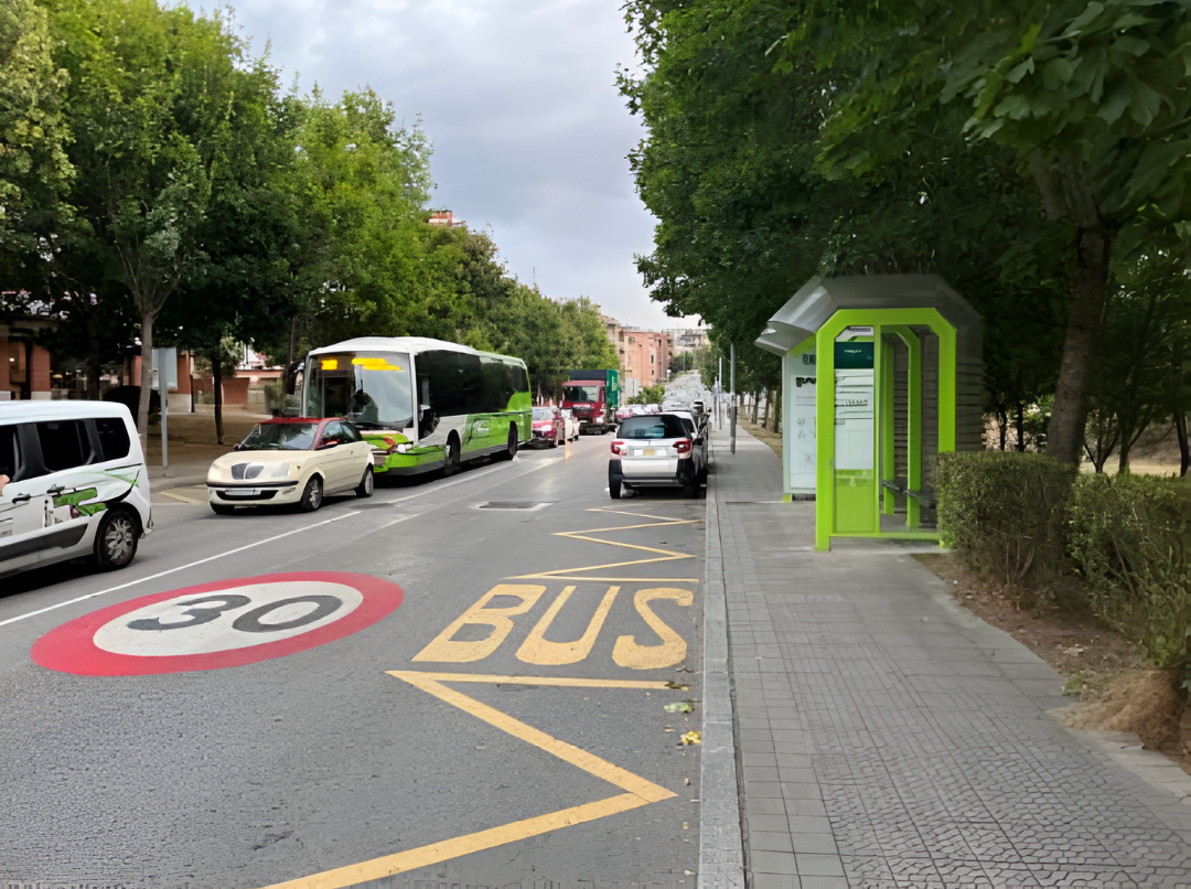 Vista general de la calle Urgitxieta.