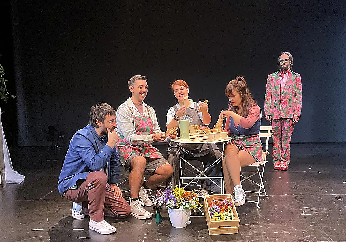 Una escena de 'El lenguaje de las flores'.