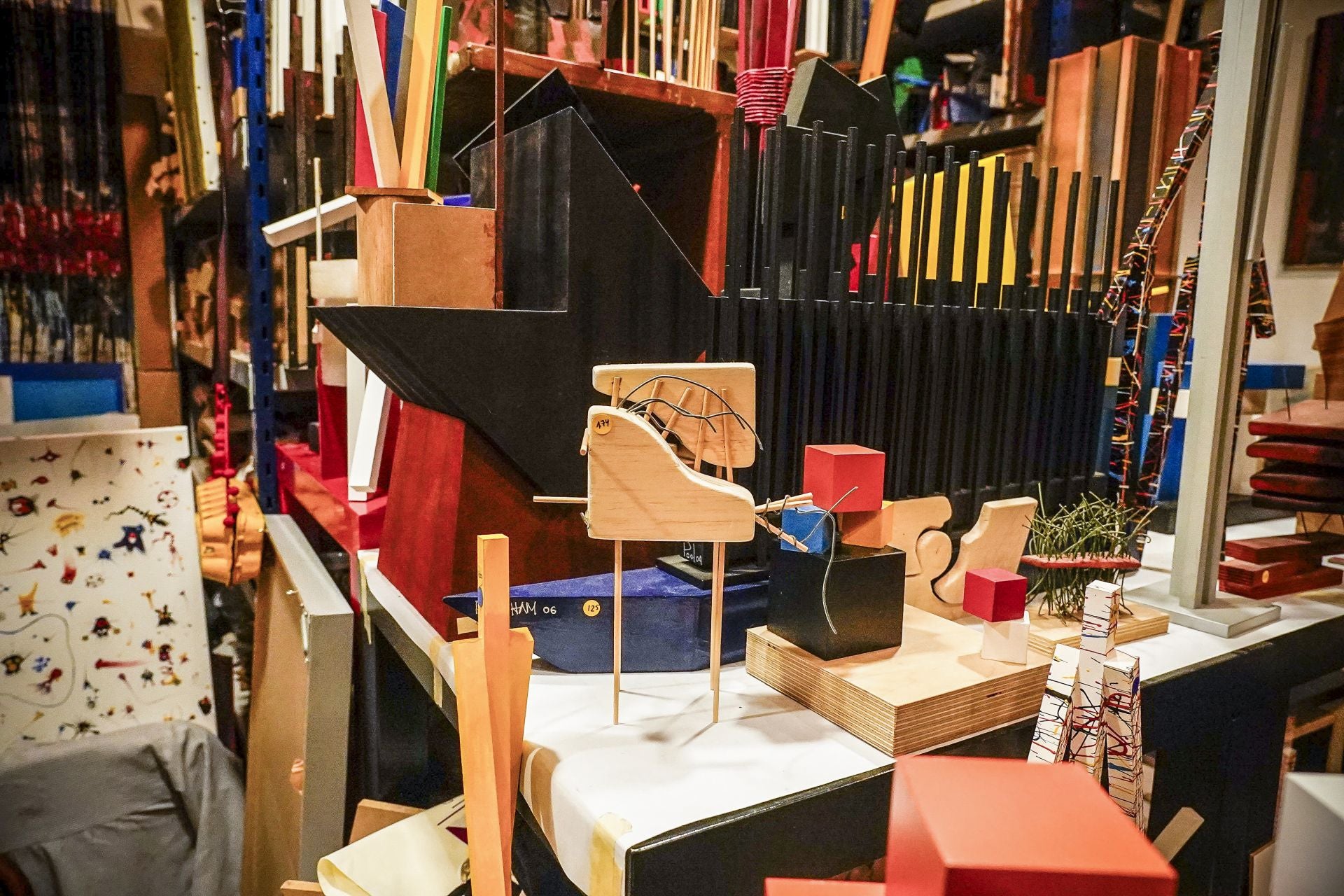 Así es el taller de Romarategui