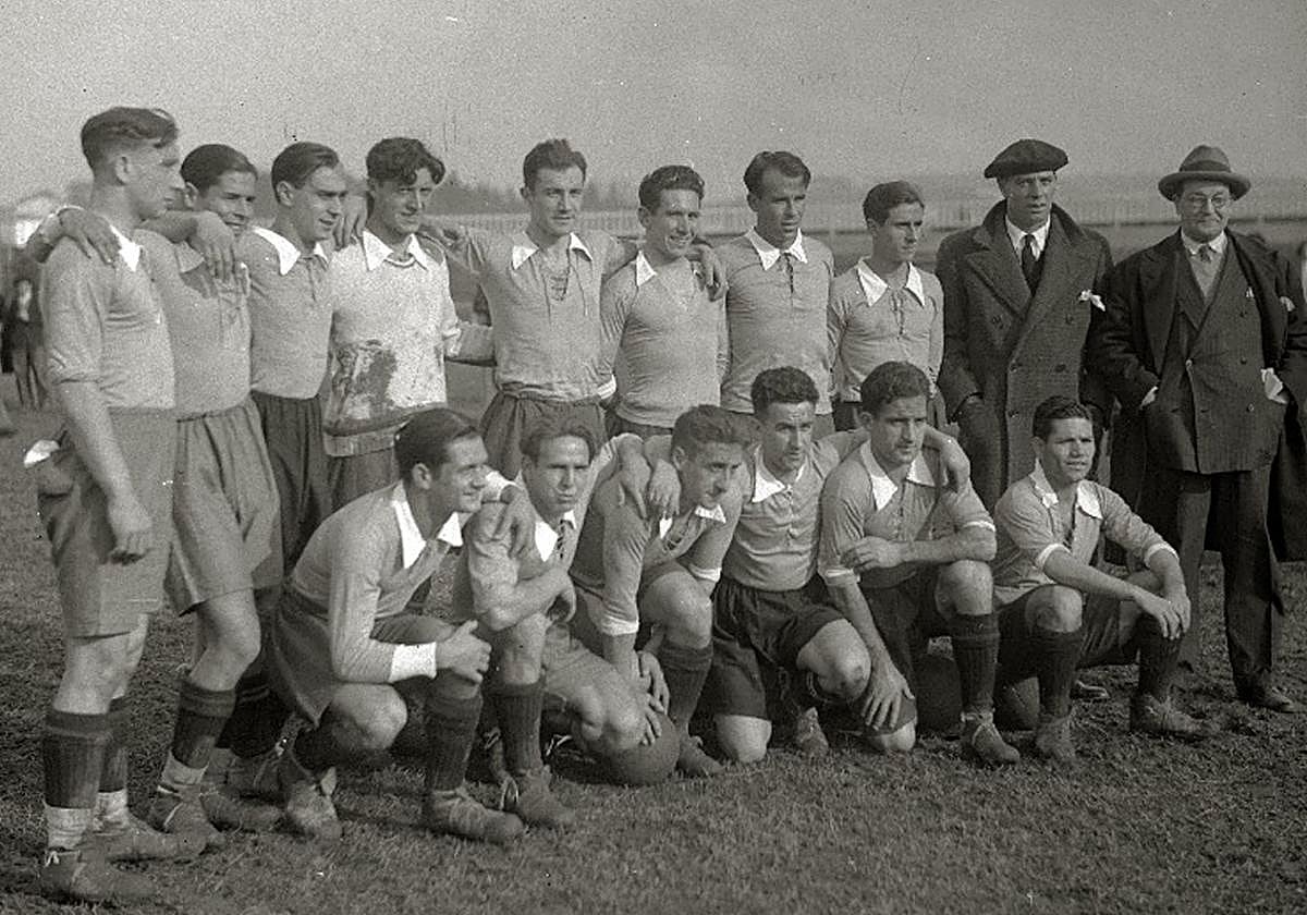 Once de Vasconia que jugó la revancha contra Cataluña en 1931.