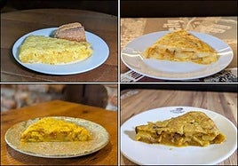 Bizkaiko Tortilla Kopa, los cuatro mejores pintxos