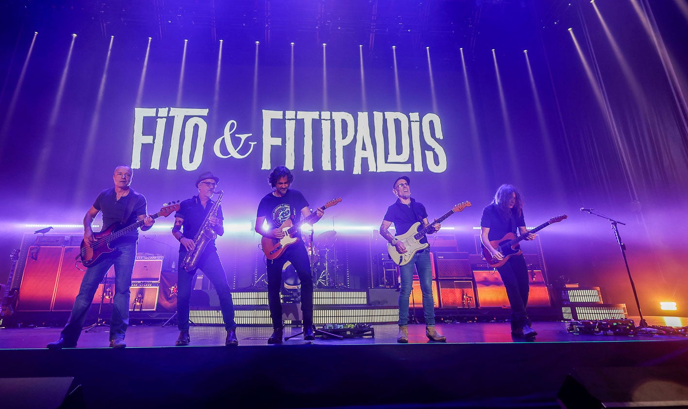 Imágenes del concierto de Fito &amp; Fitipaldis en Santander