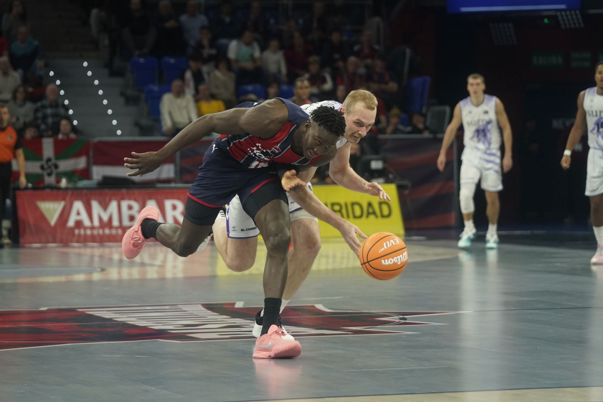 El derbi entre el Baskonia y Surne Bilbao, en fotos