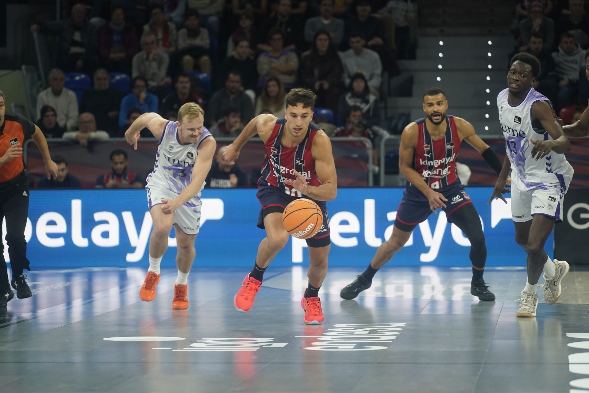 El derbi entre el Baskonia y Surne Bilbao, en fotos