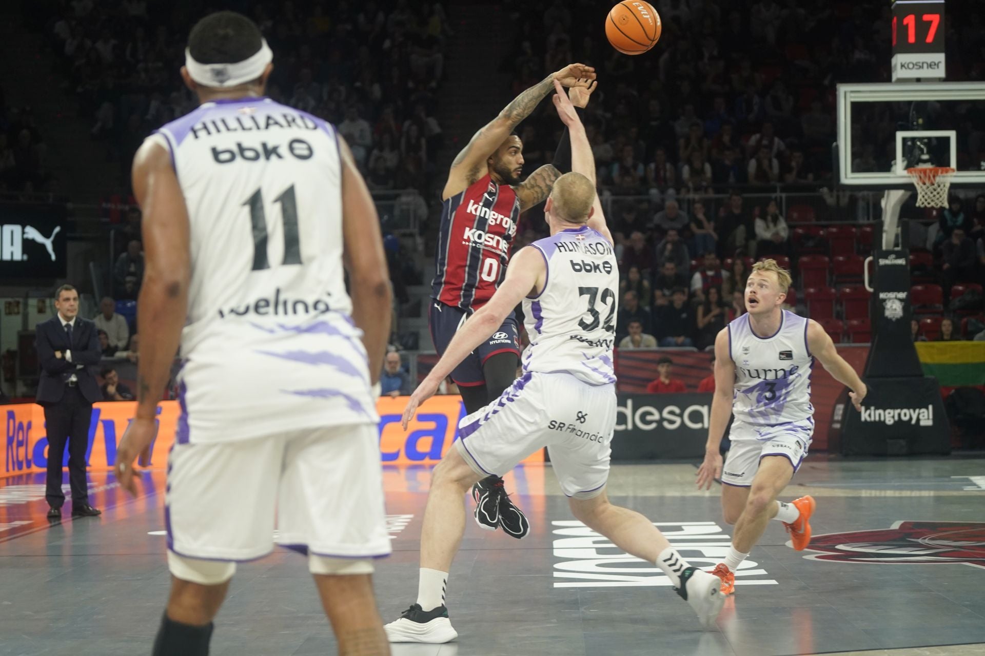 El derbi entre el Baskonia y Surne Bilbao, en fotos