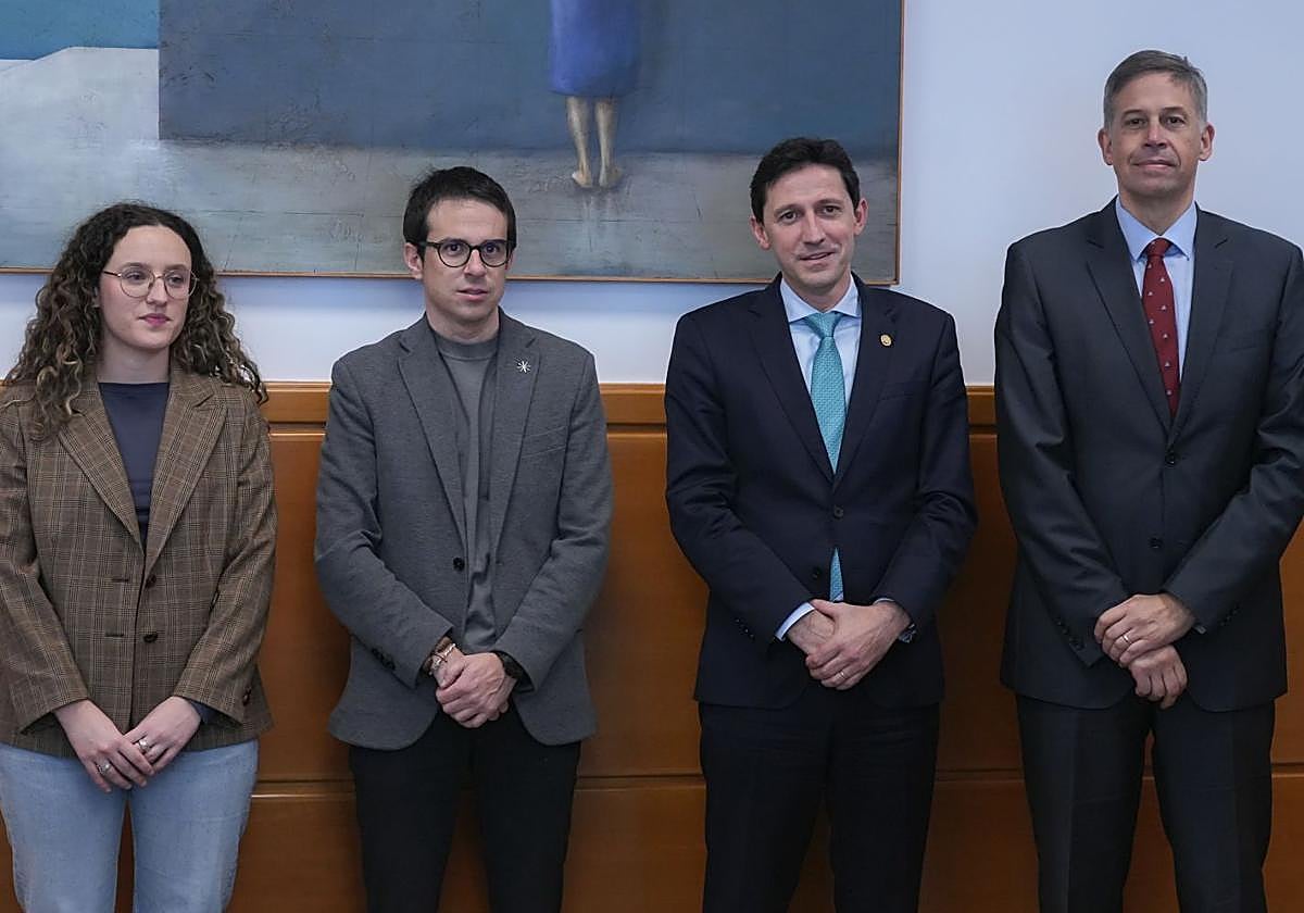 El consejero Noël d'Anjou mantuvo una reunión con EH Bildu la pasada semana.