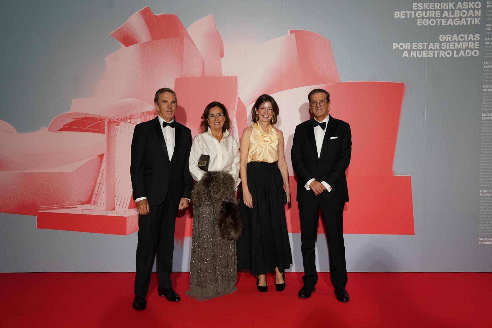 Asís Canales, Mónica Gortazar, Paula Varona y Enrique de Ybarra.