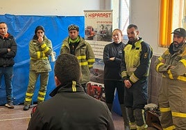 Cortés, en un momento de las explicaciones del curso.