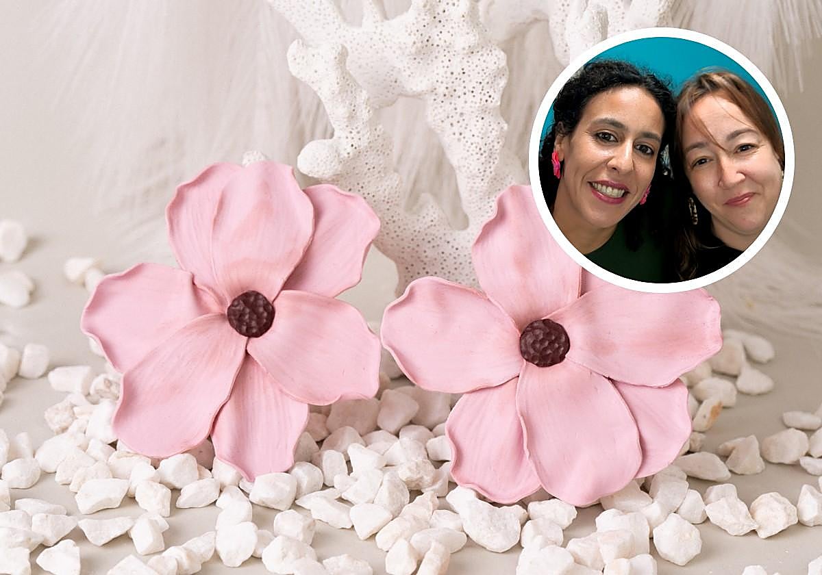 Pabús o cómo dos amigas bilbaínas crean pendientes únicos para conciliar su vida familiar