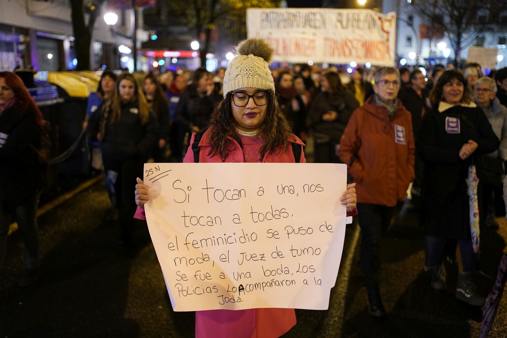 Miles de personas claman en Bilbao contra la violencia machista