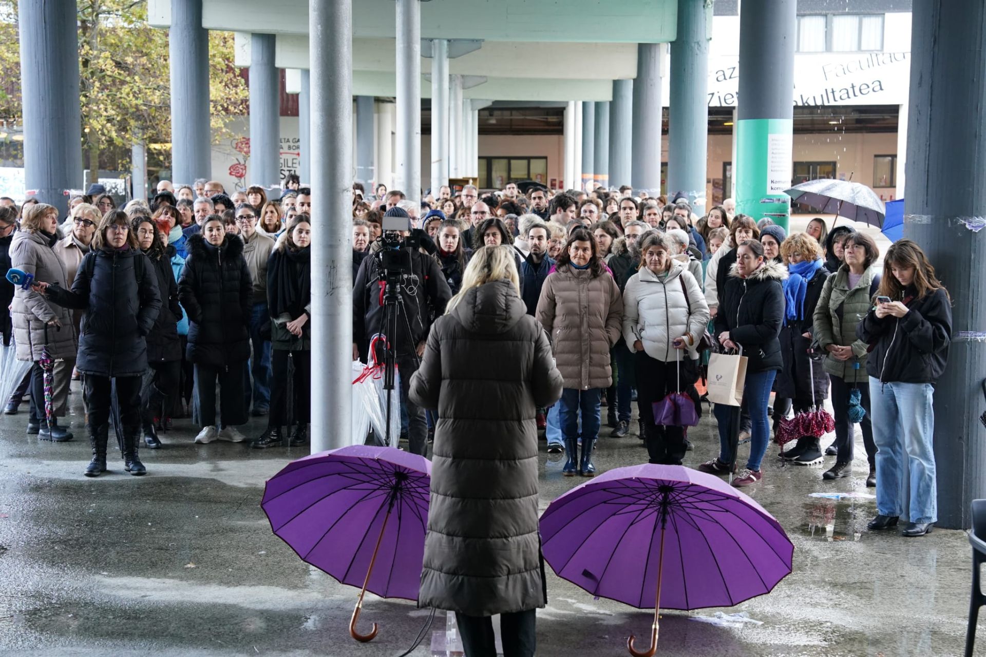 Las imágenes que deja el 25-N en Bizkaia