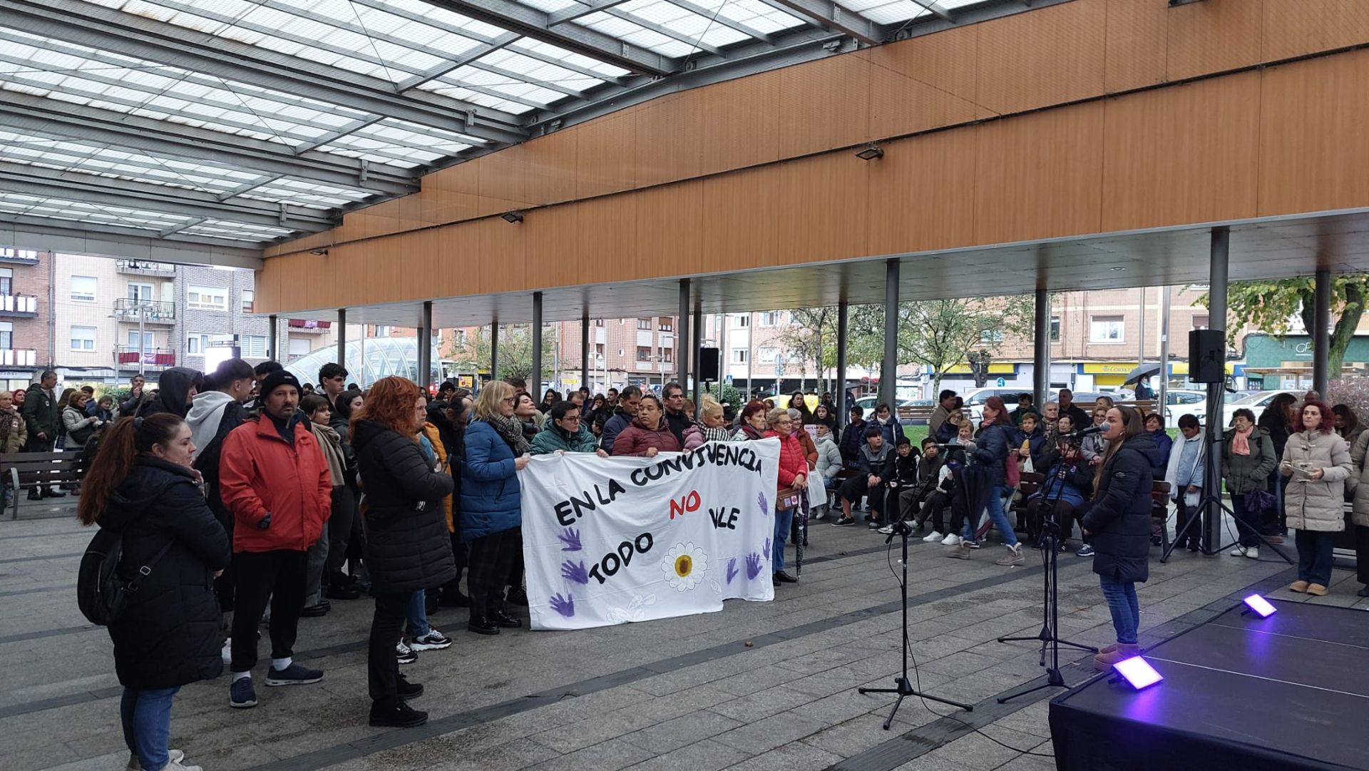 Las imágenes que deja el 25-N en Bizkaia