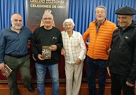 José Antonio Arberas, Eloy González Gavilán, Asun Gorospe, Jesús Moraza y Karlos Aguirre