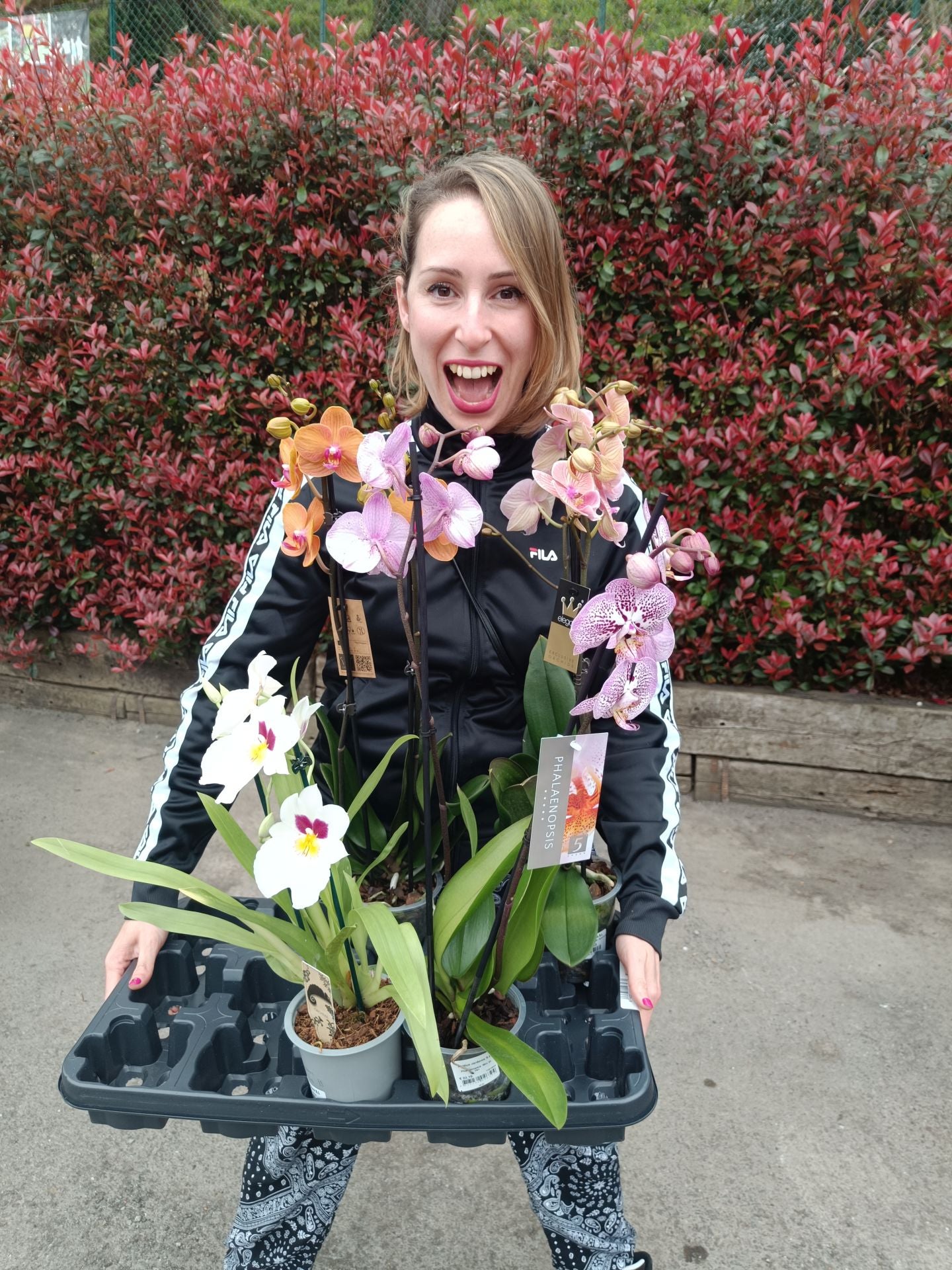 Alba dejó su trabajo fijo en la oficina para crear joyas con más de 100 orquídeas… y hasta con piparras