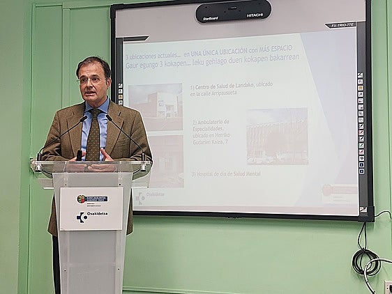 El consejero de Salud, Alberto Martínez, anunció esta medida en su intervención en el ambulatorio de Durango.