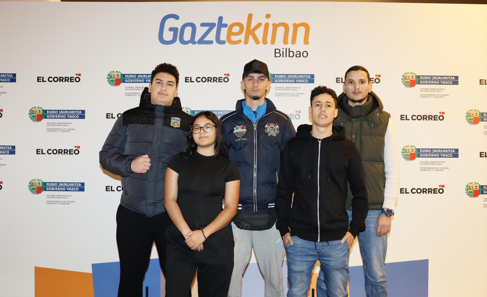 Khalil Medjadji, Neimi Álvarez, Jon Imanol Pérez, Abdelaziz Ouadou y Daoud Ouachouach.