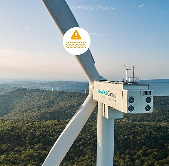 El molino que casi arruina a Gamesa comienza a girar