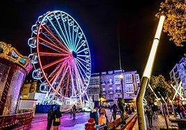 Así se ve Vitoria desde la noria
