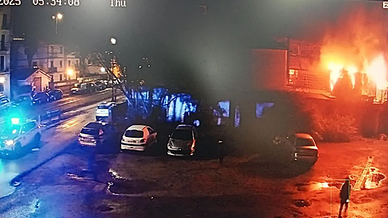 «Me gritaba 'no puedo salir, no puedo salir', y creí que no escaparía del fuego»