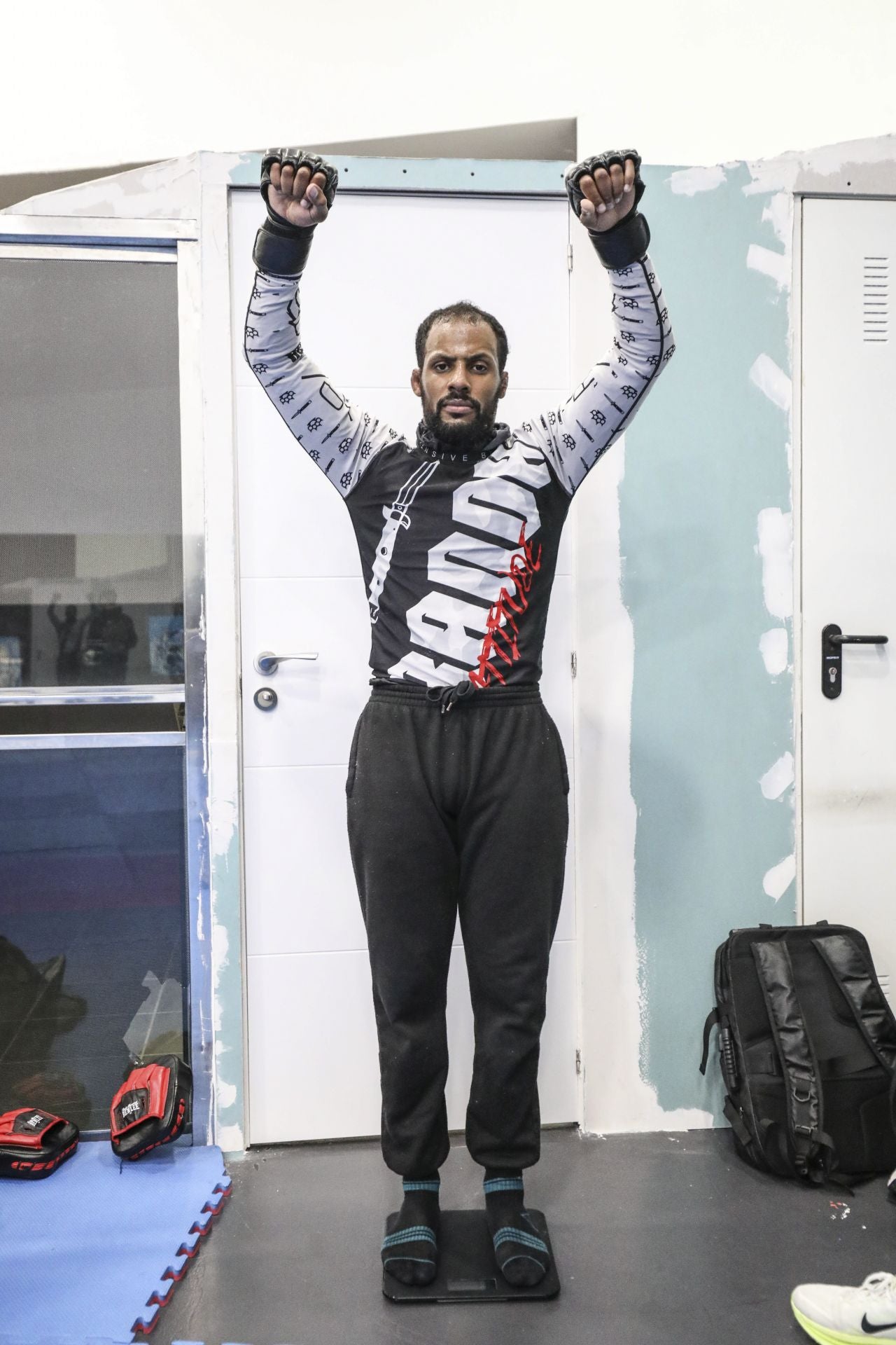 Así se preparan los luchadores de WOW