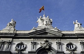 Edificio del Tribunal Supremo en Madrid.