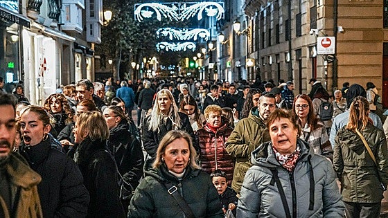 El comercio de Vitoria da el último sprint