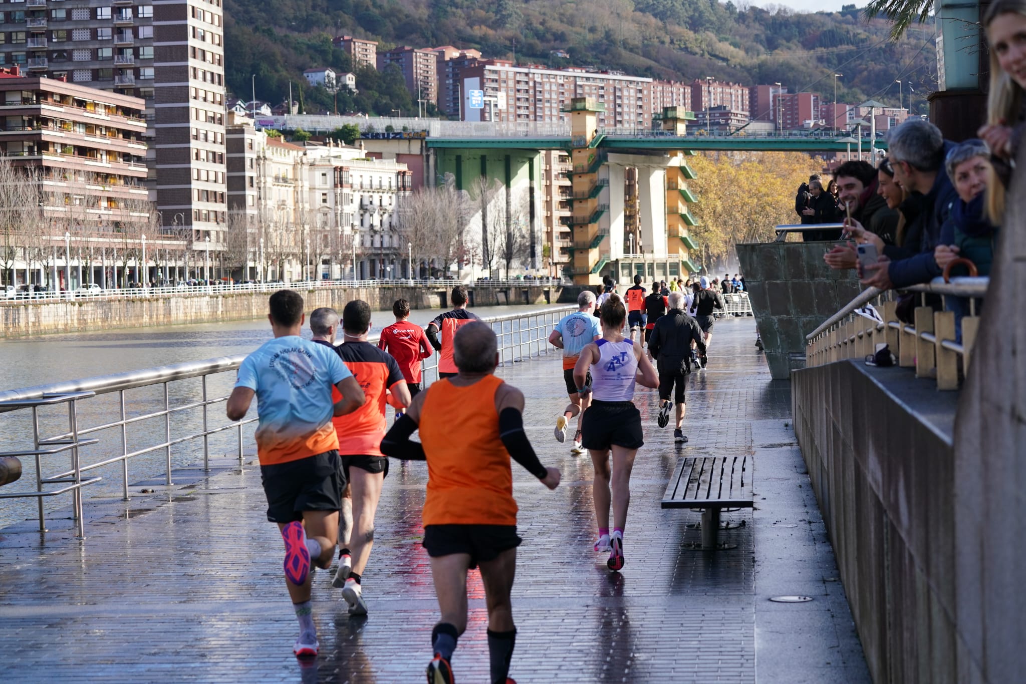 Las imágenes de la &#039;Santurce a Bilbao&#039;