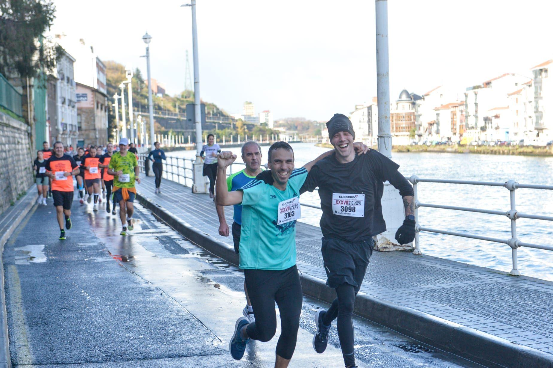 Las imágenes de la &#039;Santurce a Bilbao&#039;