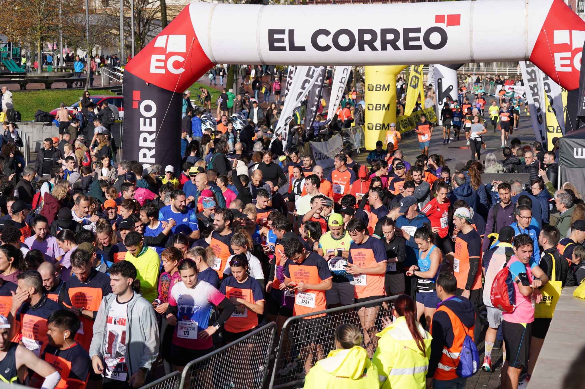 Las imágenes de la &#039;Santurce a Bilbao&#039;