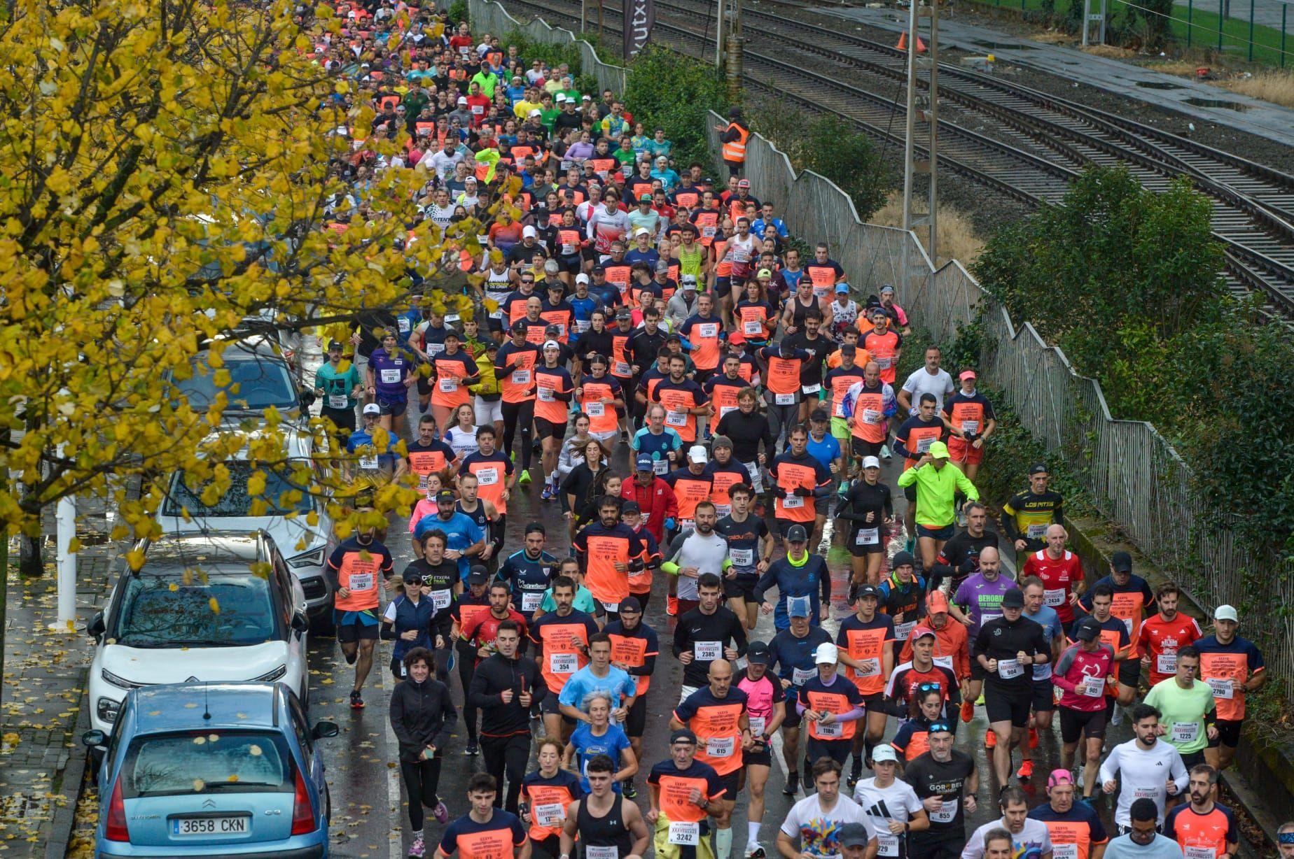 Las imágenes de la &#039;Santurce a Bilbao&#039;