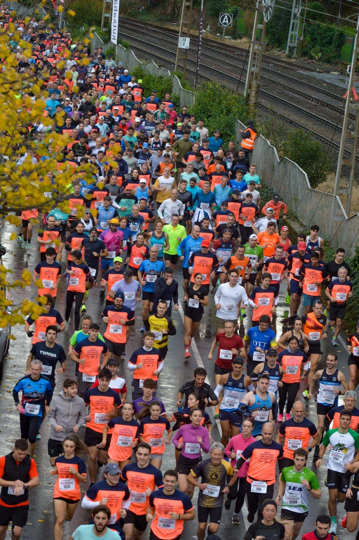 Las imágenes de la &#039;Santurce a Bilbao&#039;