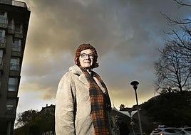 Margarita Martín, retratada esta semana en San Sebastián.