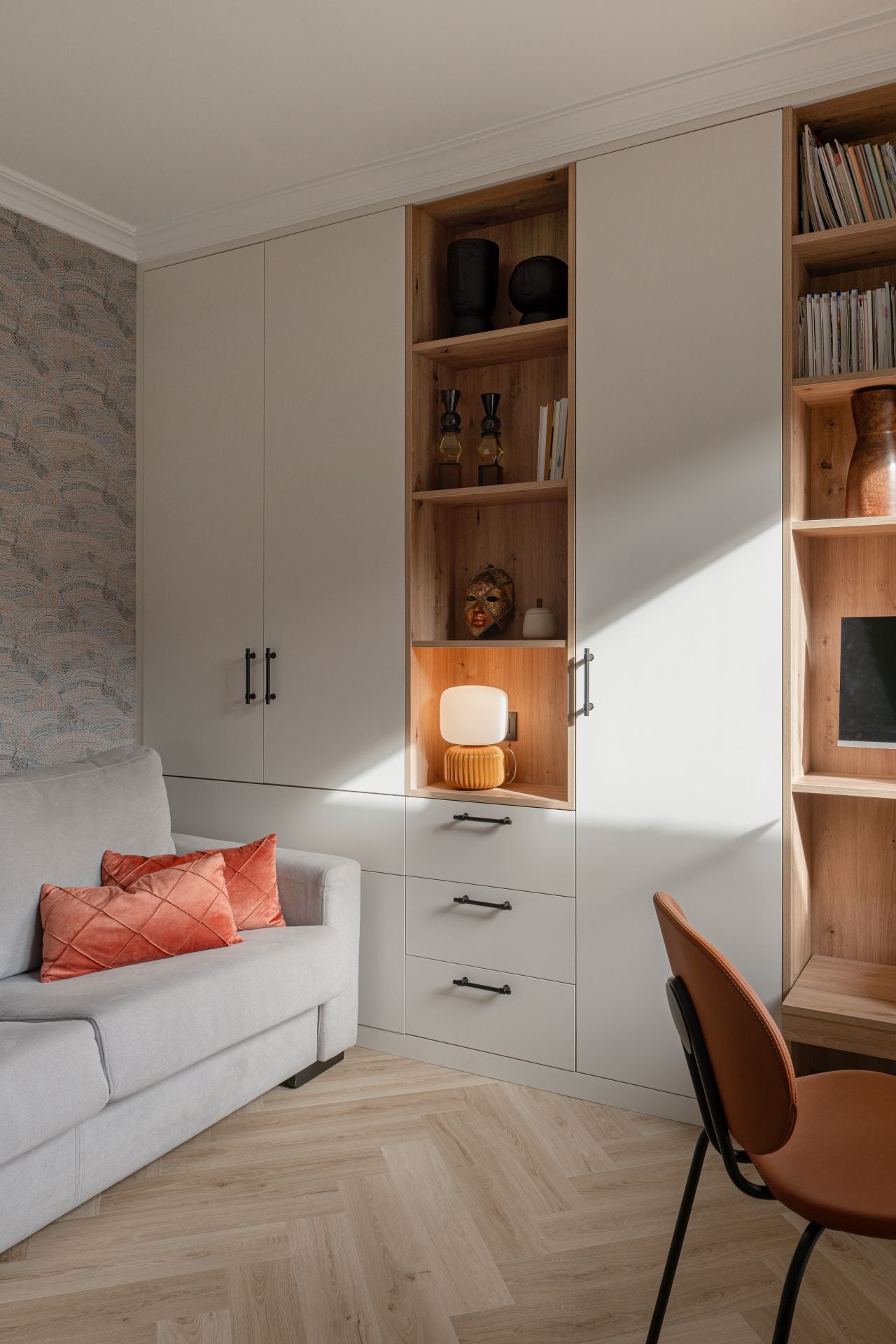 Clásico y moderno a la vez: la transformación de un piso de 110 metros en Getxo