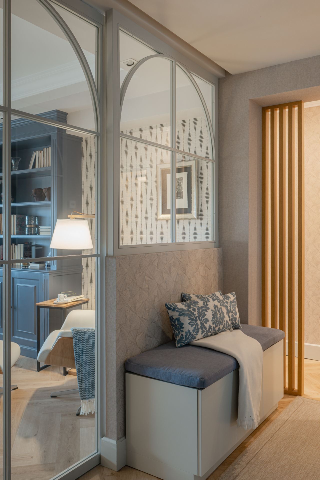 Clásico y moderno a la vez: la transformación de un piso de 110 metros en Getxo