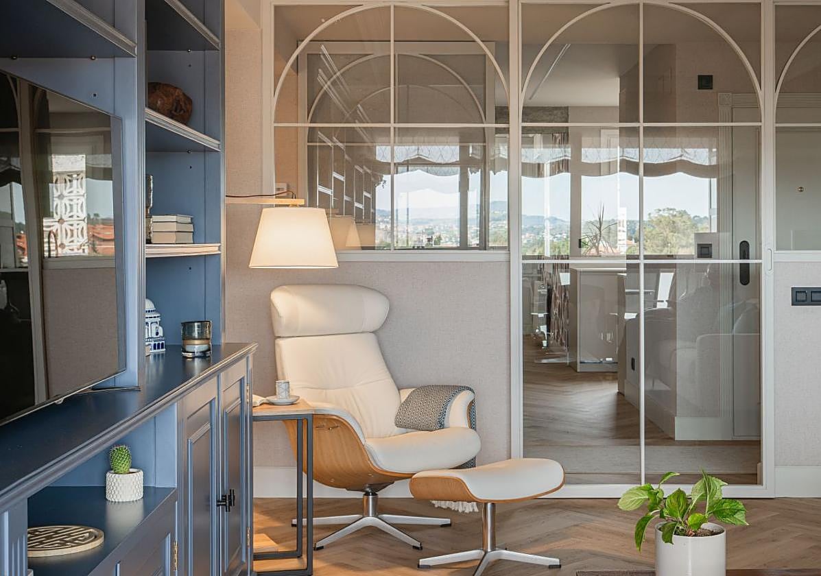 Clásico y moderno a la vez: la transformación de un piso de 110 metros en Getxo