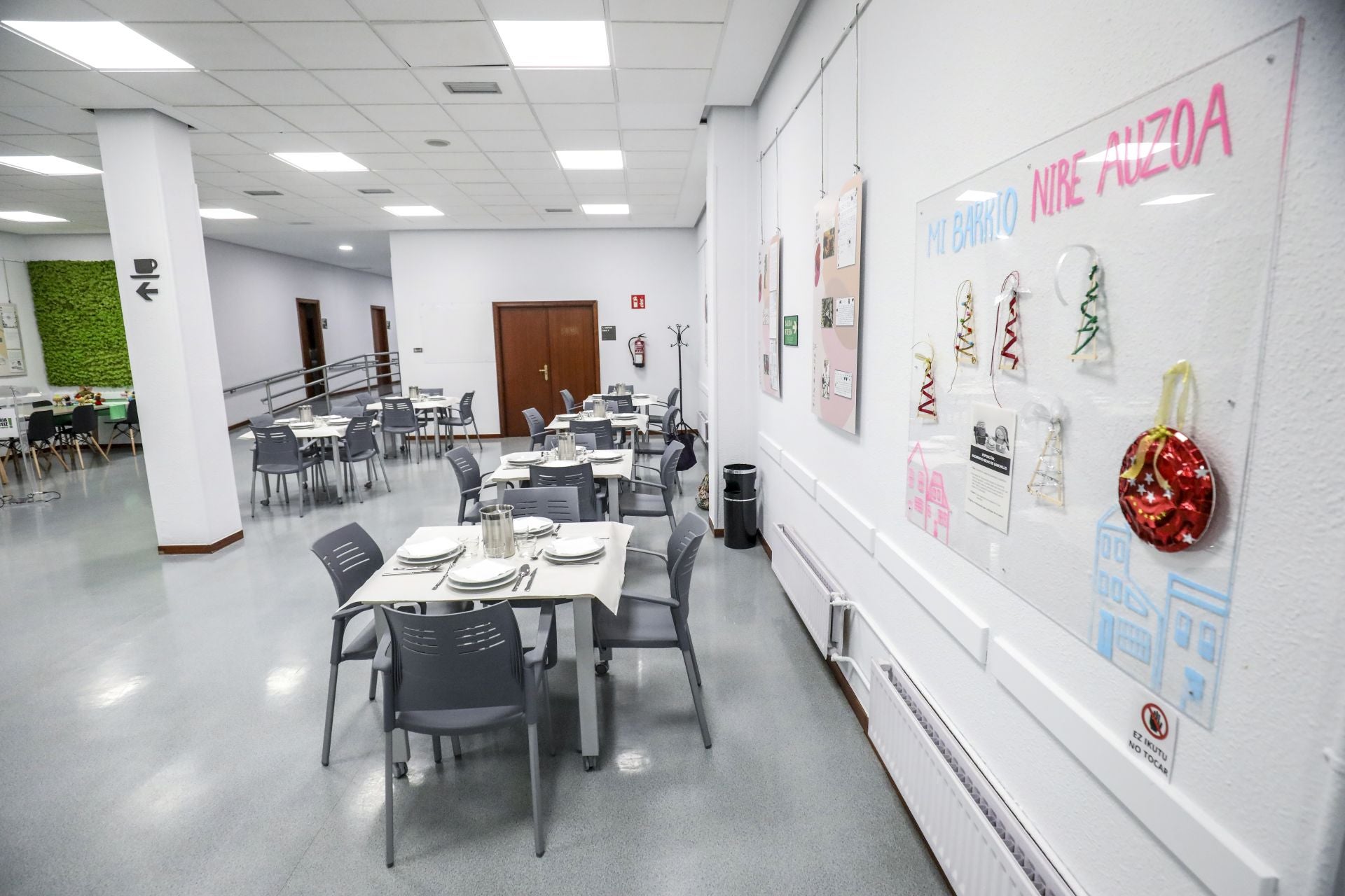 Así es el nuevo comedor del Bizan de Sansomendi
