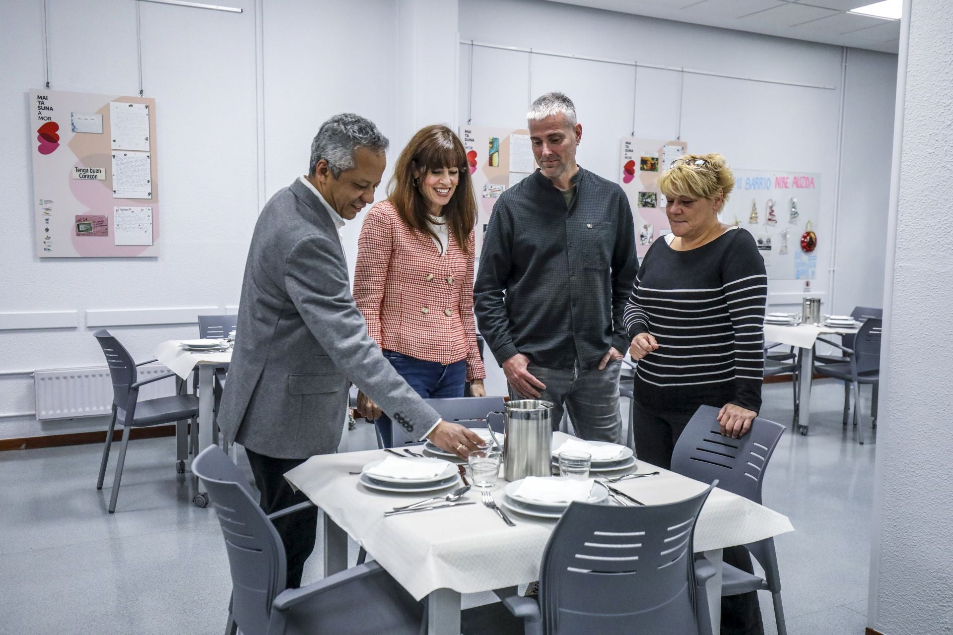 Así es el nuevo comedor del Bizan de Sansomendi