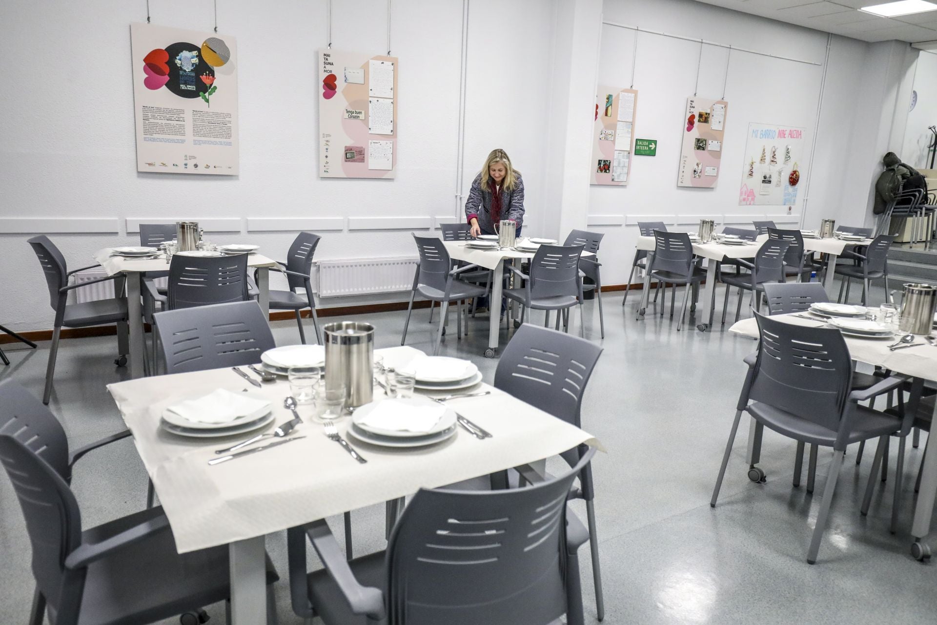 Así es el nuevo comedor del Bizan de Sansomendi