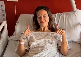 El mensaje de Aitana en el hospital tras operarse del peroné: «La vida me ha frenado de golpe, pero volveré»