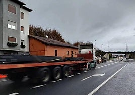 Retenciones en el corredor del Txorierri tras un accidente entre dos vehículos