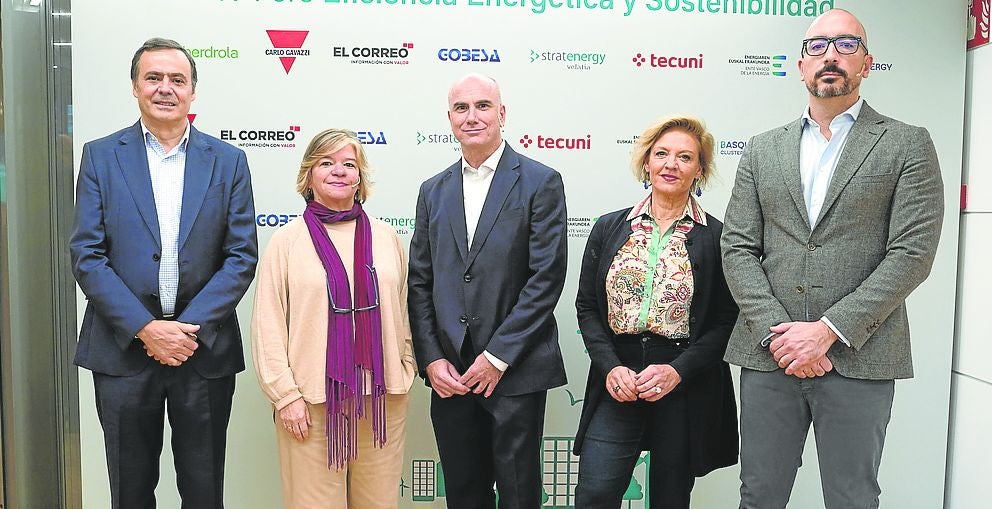 Manuel Núñez, Elena Cobo, Iñigo Beraza, Monica Frassoni y Alejandro Sánchez.